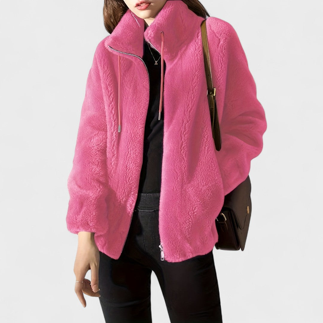 Mila | Luxury Plush Zip Jacket