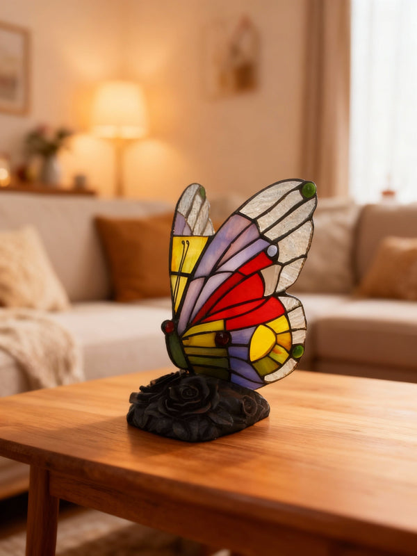 COLORFLY | Colorful Table Lamp with Butterfly Motif