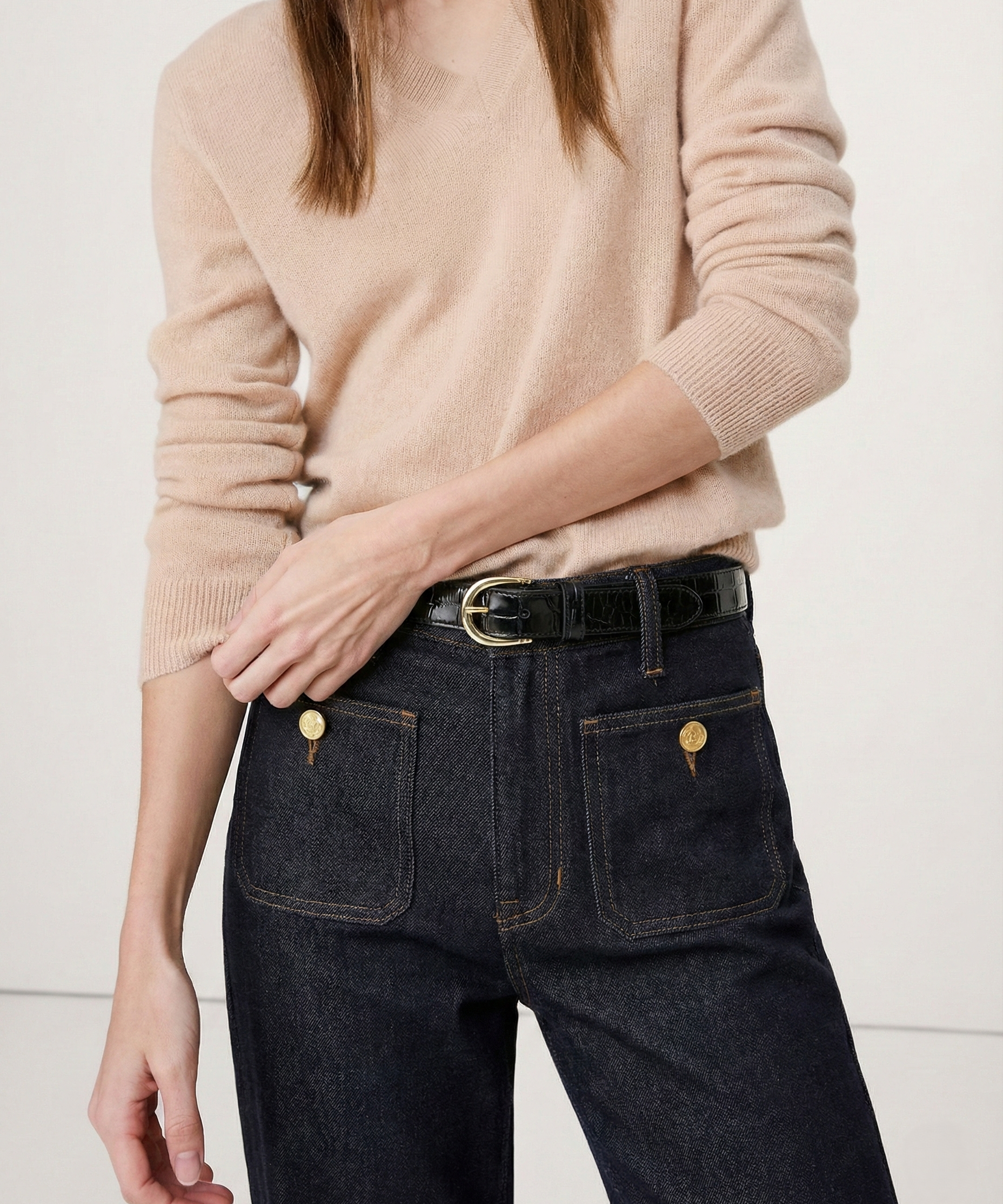 The Icon Classic Wide-Leg Jean