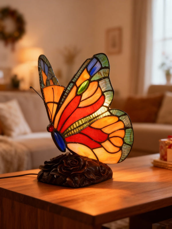LUMIFLY | Art Deco Butterfly Motif Lamp