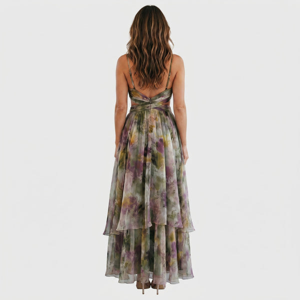 Verity - Long Dress with Floral Print