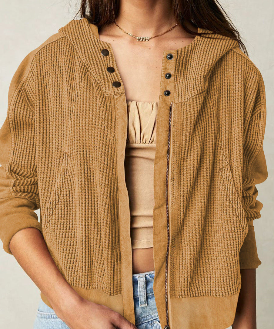 Uptown Waffle Hoodie