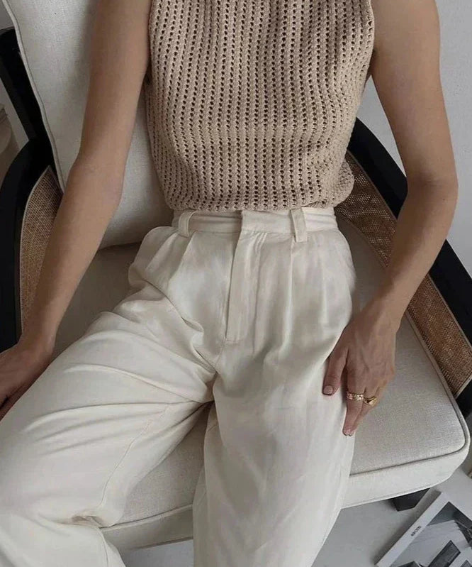 Amalfi Top with Cutouts