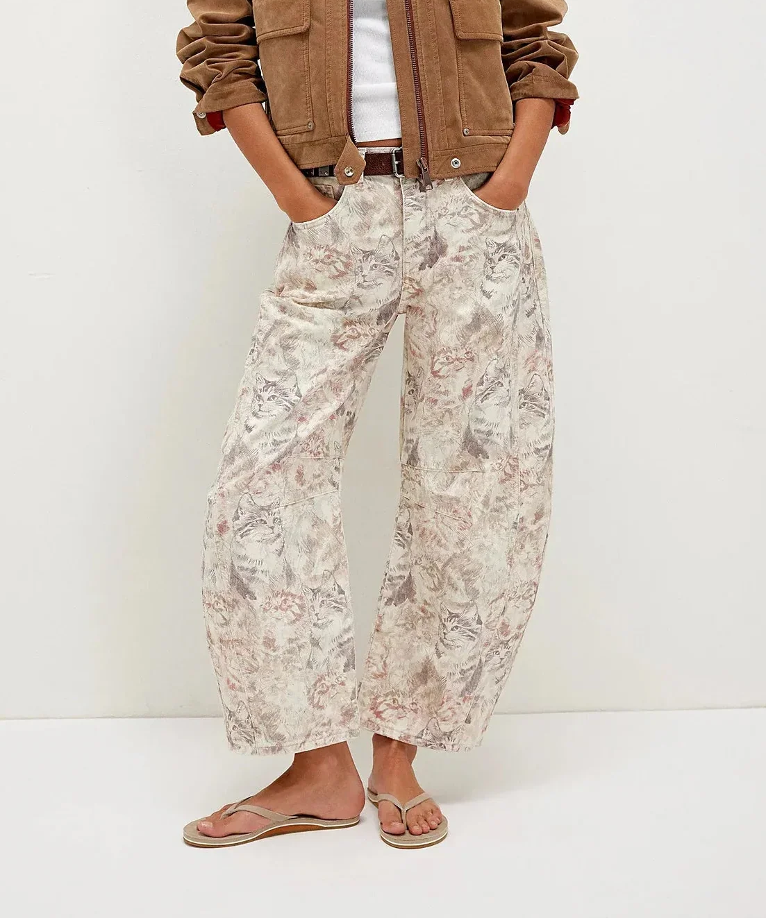 Florence Cotton Tapestry Jean