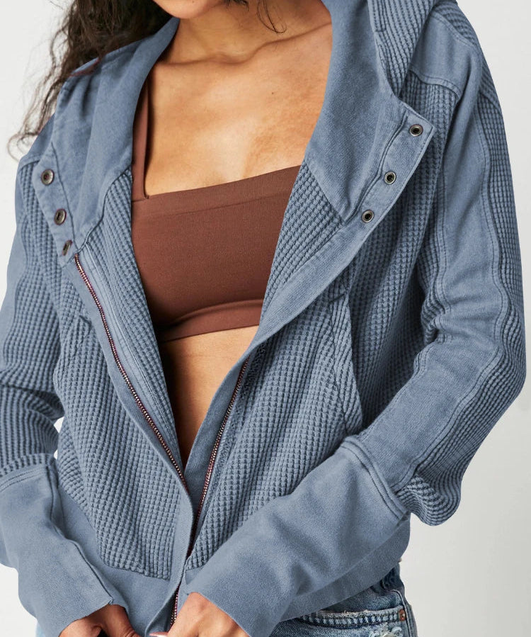 Uptown Waffle Hoodie
