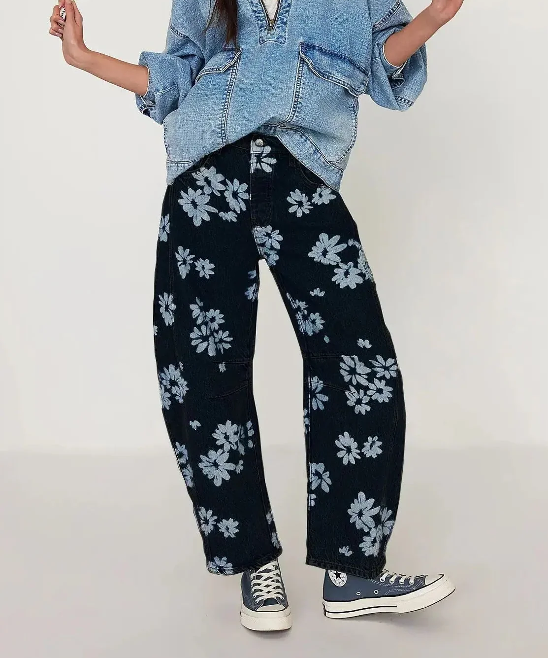 Florence Cotton Tapestry Jean