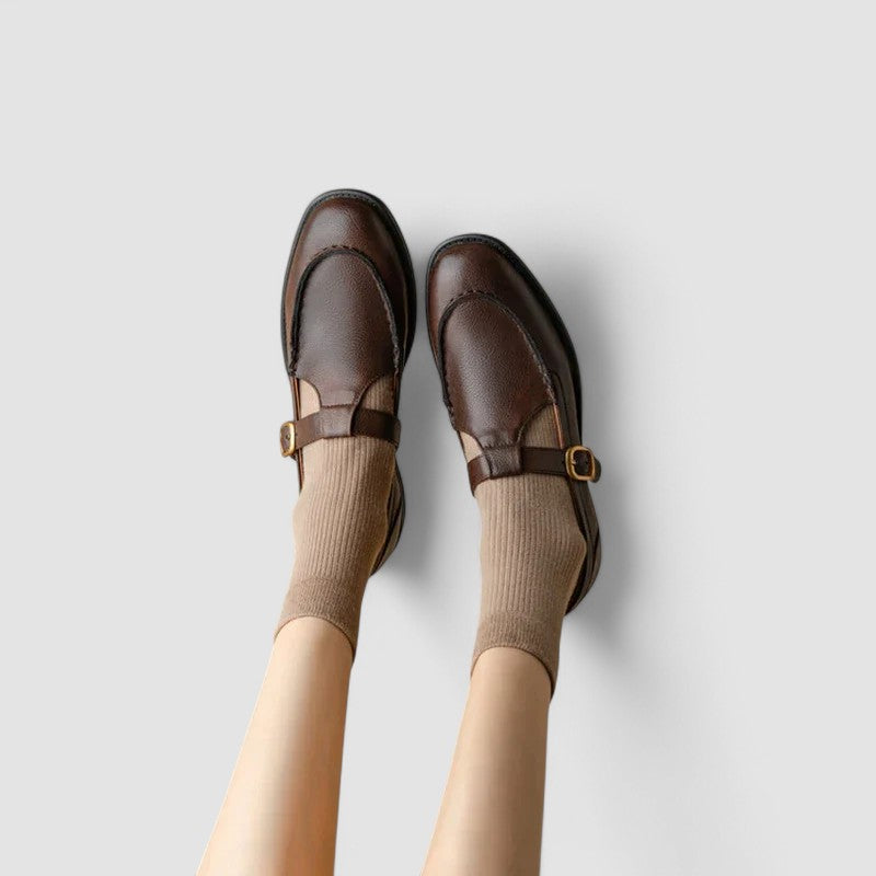 Zhelynne | Orthopedic Mary Jane Shoes with Square Toe