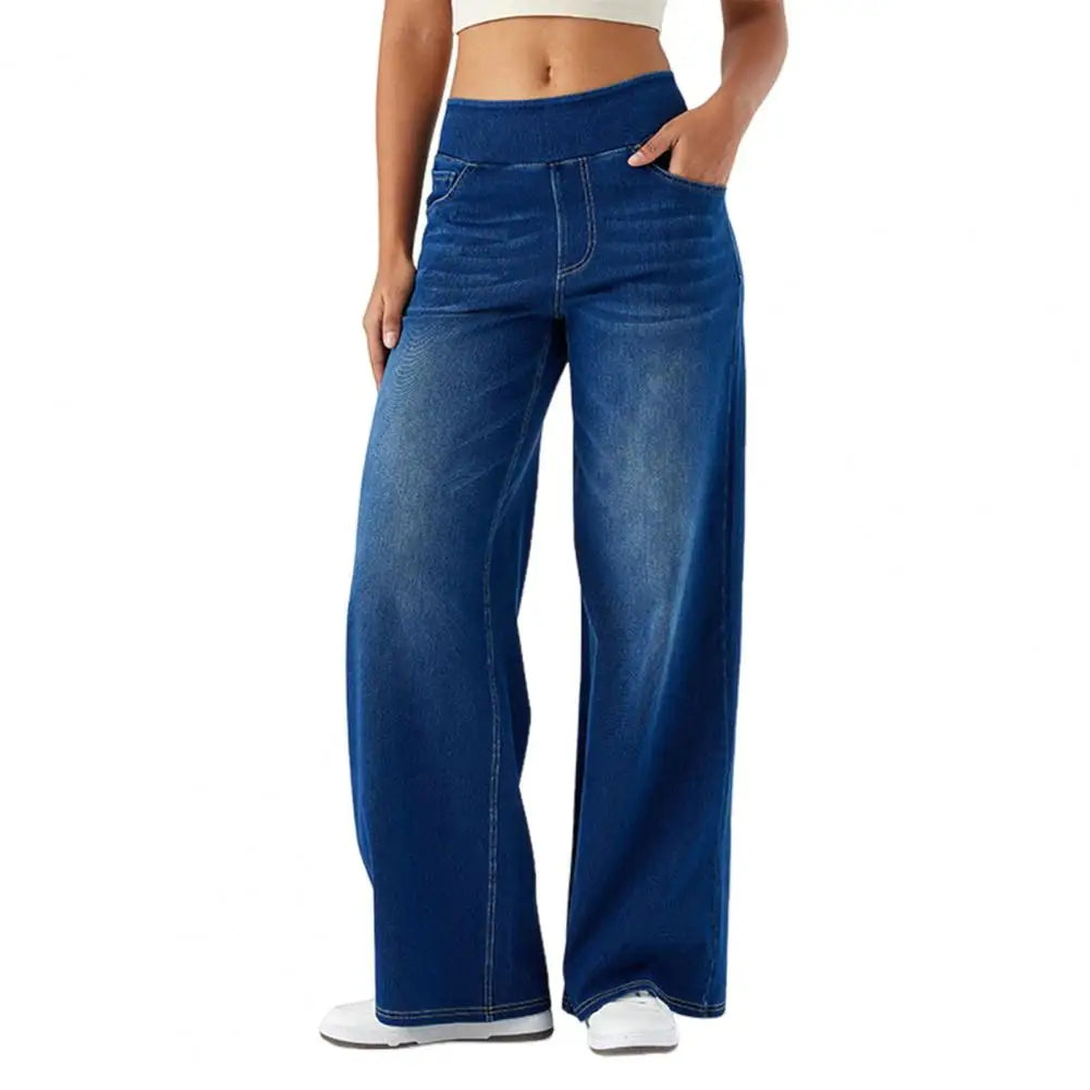 The Pull-On Wide Leg Jean