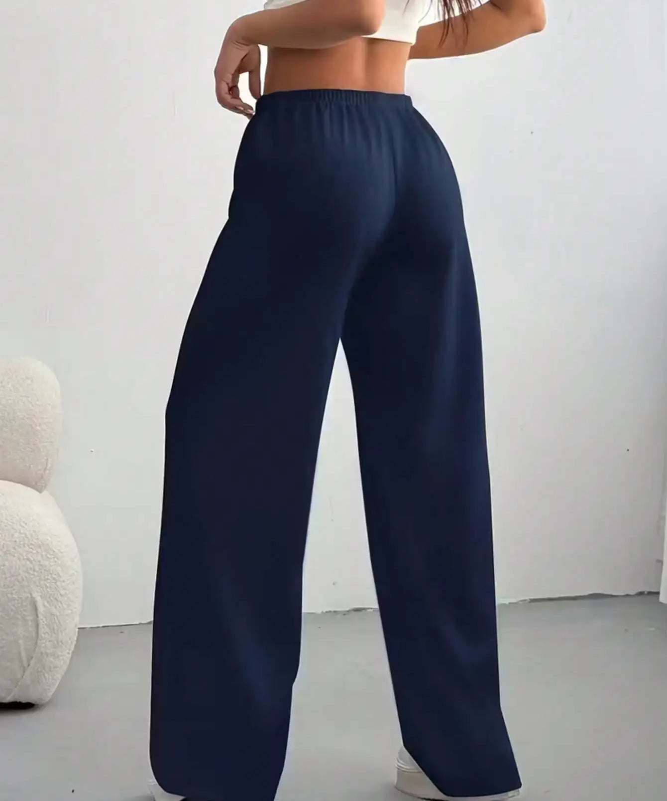 Women's Wide Leg Jogger Pants Drawstring Loose Fit