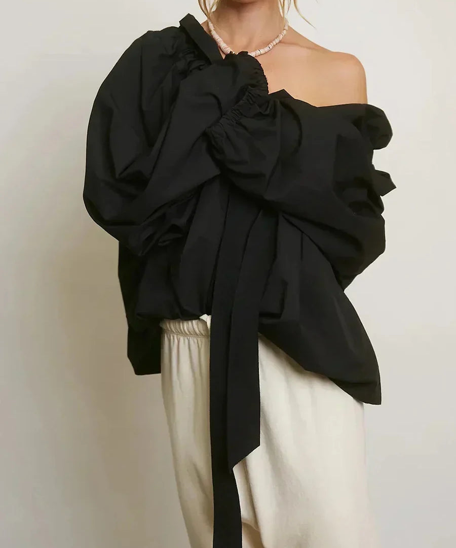 Bellarine Puffed Cotton Blouse