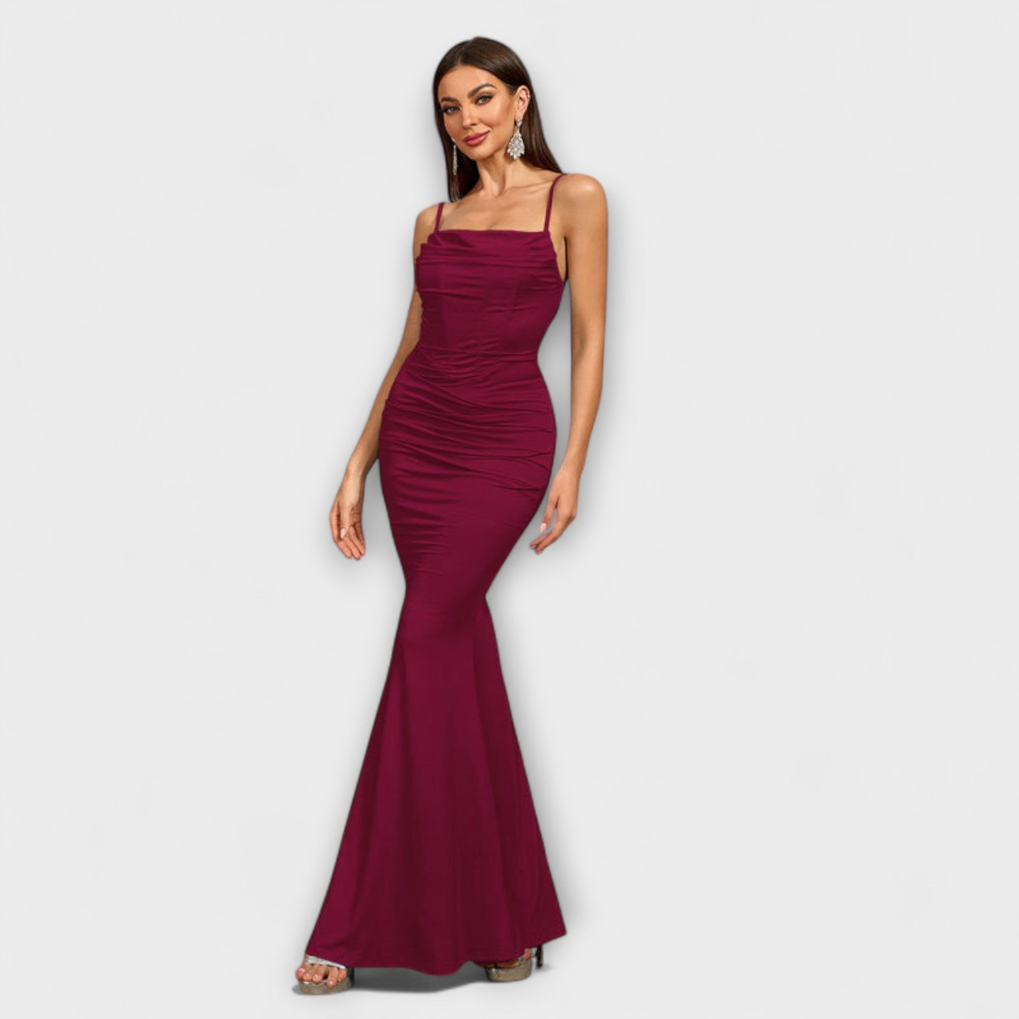 Callie - Elegant Dress with Ruffles