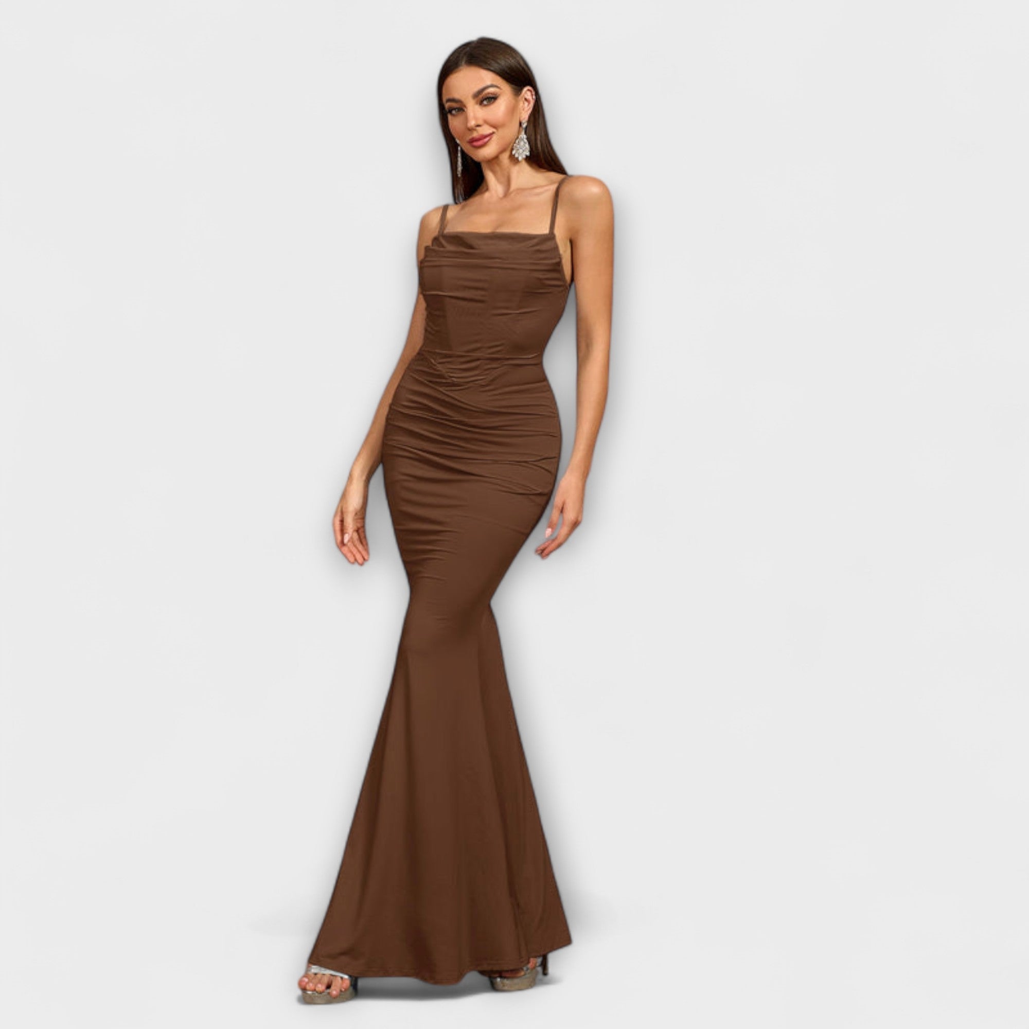Callie - Elegant Dress with Ruffles