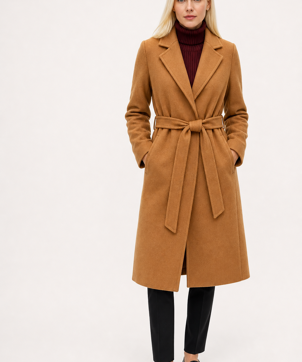 Winter Cinch Woolen Coat