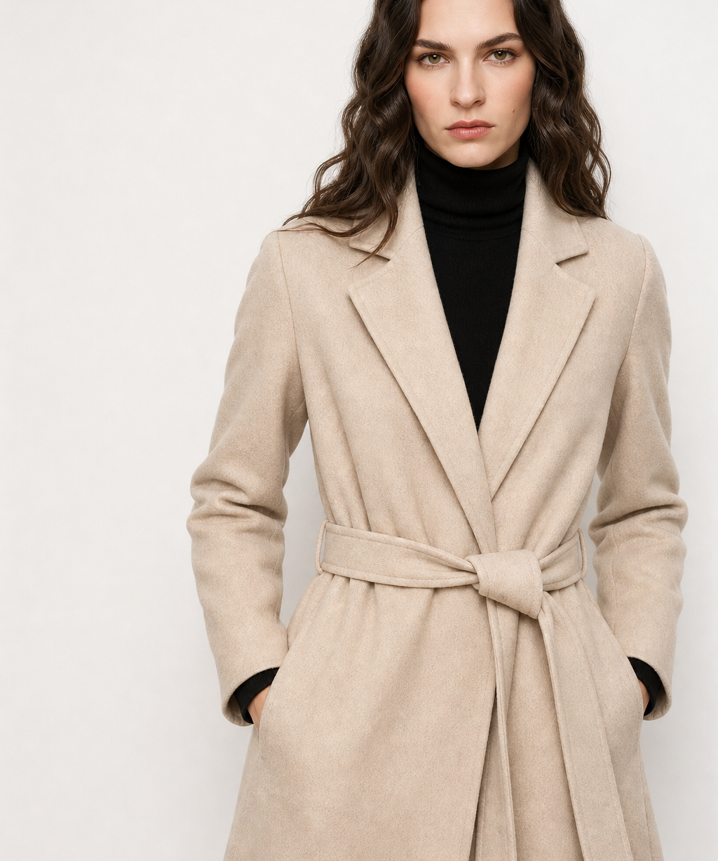 Winter Cinch Woolen Coat